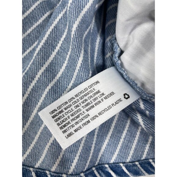 Future Collective X Gabriella Karefa-Johnson Womens Peplum Denim Jacket Medium - Picture 7 of 8